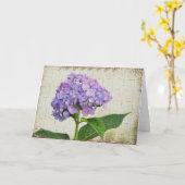 Hydrangea Notecard Karte (Gelbe Blume)