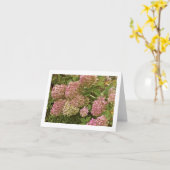 "HYDRANGEA" NOTECARD KARTE (Gelbe Blume)