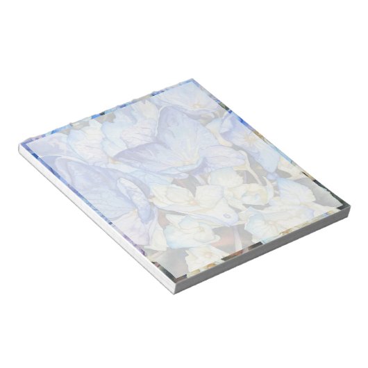 Hydrangea Notepad 5,5" x 6" Notizblock (angewinkelt)