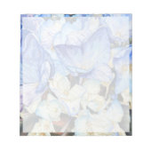 Hydrangea Notepad 5,5" x 6" Notizblock (Vorderseite)