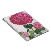 Hydrangea Notizblock (Rechte Seite)