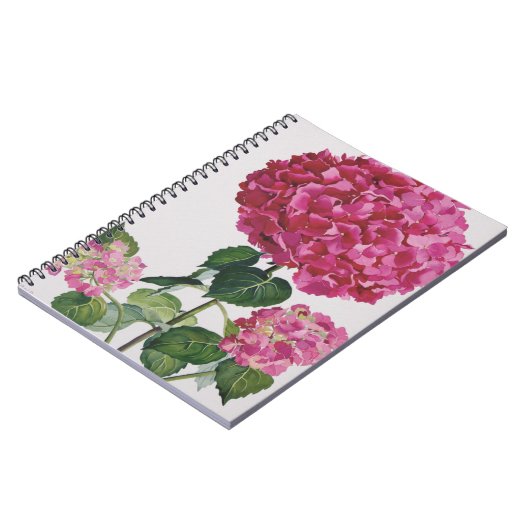 Hydrangea Notizblock (Linke Seite)
