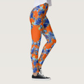 Hydrangea Orange Leggings (Rechts)