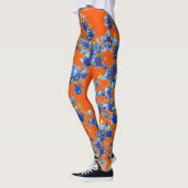 Hydrangea Orange Leggings (Links)