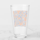 Hydrangea Orange und Blue Glas (Rückseite)
