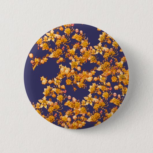 Hydrangea-Orange und Marine Button (Vorderseite)