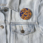 Hydrangea-Orange und Marine Button (Beispiel)