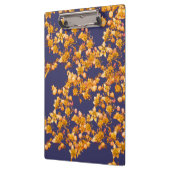 Hydrangea-Orange und Marine Klemmbrett (Links)