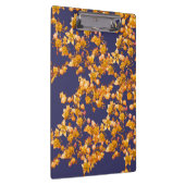 Hydrangea-Orange und Marine Klemmbrett (Rechts)