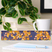 Hydrangea-Orange und Marine Namensplakette