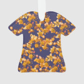 Hydrangea-Orange und Marine Ornament (Rückseite)