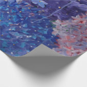 Hydrangea-Packpapier - einzigartiger Entwurf Geschenkpapier (Ecke)