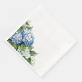 Hydrangea Paper Napkins Serviette (Ecke)