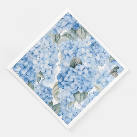 Hydrangea Paper Napkins Serviette (Ecke)