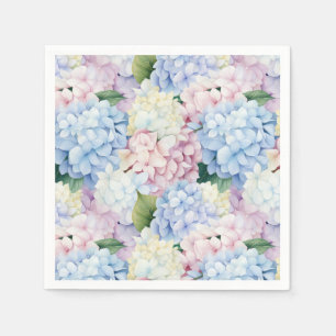 Hydrangea Paper Napkins Serviette