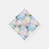 Hydrangea Paper Napkins Serviette (Ecke)