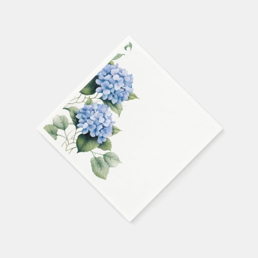 Hydrangea Paper Napkins Serviette (Ecke)