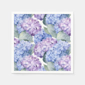 Hydrangea Paper Napkins Serviette (Vorderseite)