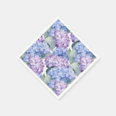 Hydrangea Paper Napkins Serviette (Ecke)