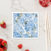 Hydrangea Paper Napkins Serviette (Beispiel)