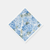Hydrangea Paper Napkins Serviette (Ecke)
