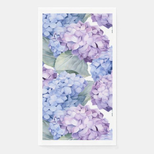 Hydrangea Paper Napkins Serviette (Vorderseite)