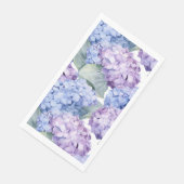 Hydrangea Paper Napkins Serviette (Ecke)