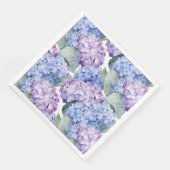 Hydrangea Paper Napkins Serviette (Ecke)