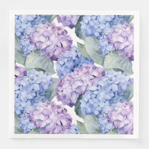 Hydrangea Paper Napkins Serviette
