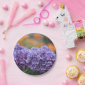 Hydrangea-Papierplatte Pappteller (Party)