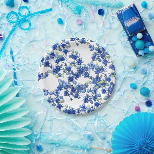 Hydrangea Pappteller (Party)