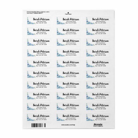 Hydrangea Personalisiert (Vorne)