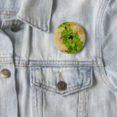 Hydrangea petiolaris Abzeichen Button (Beispiel)