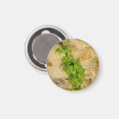 Hydrangea petiolaris magnet (Vorderseite/Rückseite)