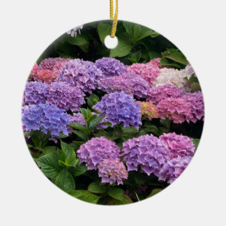Hydrangea Photograph Keramik Ornament