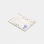 Hydrangea Pitcher-Individuelle Name Postit Notes Post-it Klebezettel (angewinkelt)