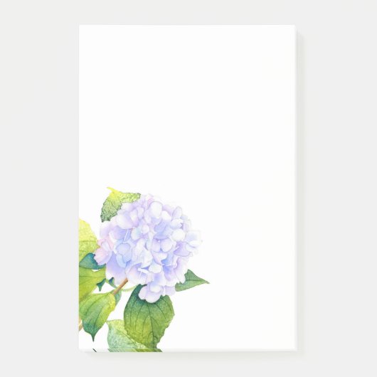 Hydrangea Post-it Klebezettel (Vorderseite)