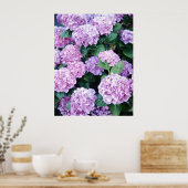 Hydrangea Poster (Küche)