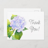 Hydrangea Postkarte (Vorne/Hinten)