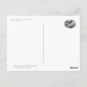 Hydrangea Postkarte (Rückseite)