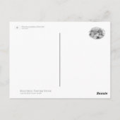 Hydrangea Postkarte (Rückseite)