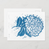 Hydrangea-Postkarte Postkarte (Vorne/Hinten)