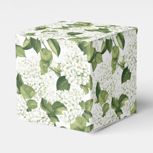 Hydrangea Print Party Leckerei Box Geschenkschachtel (Vorderseite)