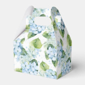 Hydrangea Print Party Leckerei Box Geschenkschachtel (Rückseite)