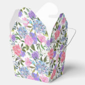 Hydrangea Print Party Leckerei Box Geschenkschachtel (Geöffnet)