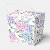 Hydrangea Print Party Leckerei Box Geschenkschachtel (Rückseite)
