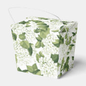 Hydrangea Print Party Leckerei Box Geschenkschachtel (Rückseite)