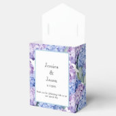 Hydrangea Print Party Leckerei Box Geschenkschachtel (Geöffnet)