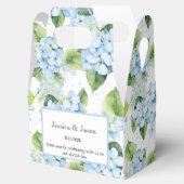 Hydrangea Print Party Leckerei Box Geschenkschachtel (Geöffnet)