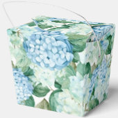 Hydrangea Print Party Leckerei Box Geschenkschachtel (Rückseite)